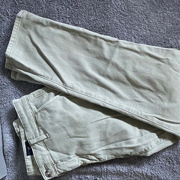 AG Caden tailored trouser muted light olive color - Picture 10 of 10